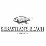 Logo sebastians beach, het bedrijf waar ik in mijn tussenjaar werkzaam was