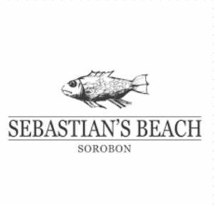 Logo sebastians beach, het bedrijf waar ik in mijn tussenjaar werkzaam was
